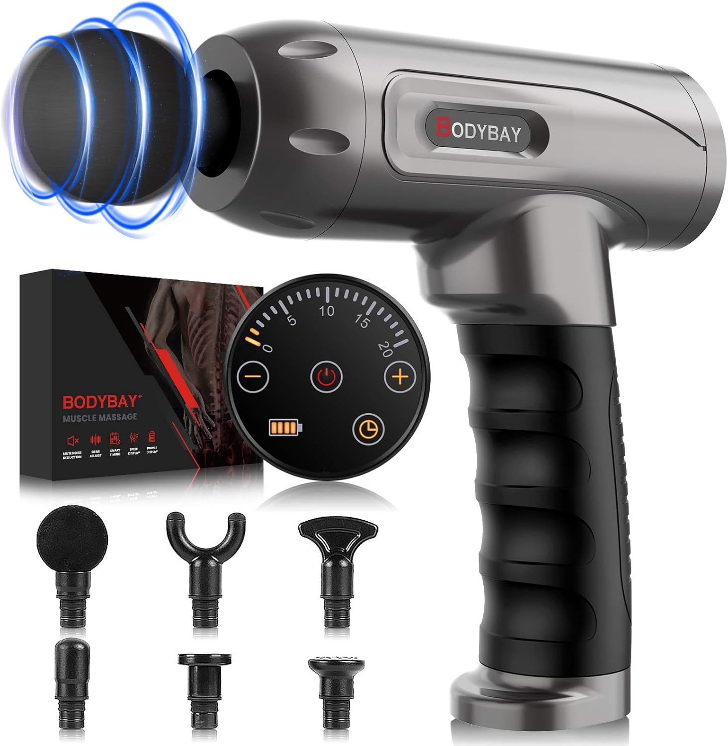 Bodybay Personal Percussion Massage Gun Vibration Deep
