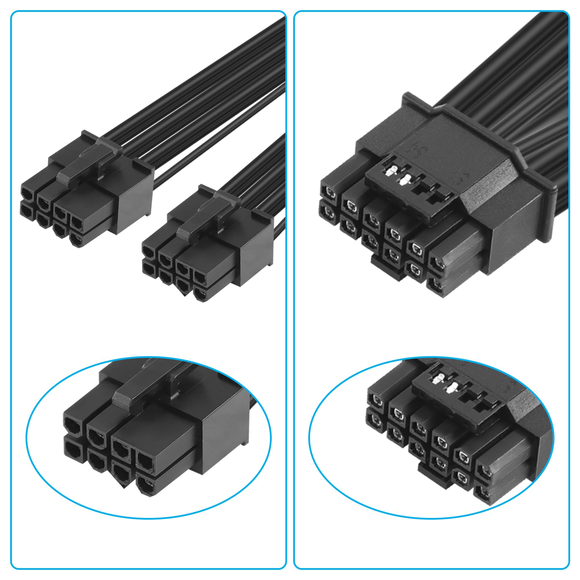 8ページになります Amazon.co.jp: CERRXIAN ATX3.0 12VHPWRから2x 8ピン電源コードPCI-e