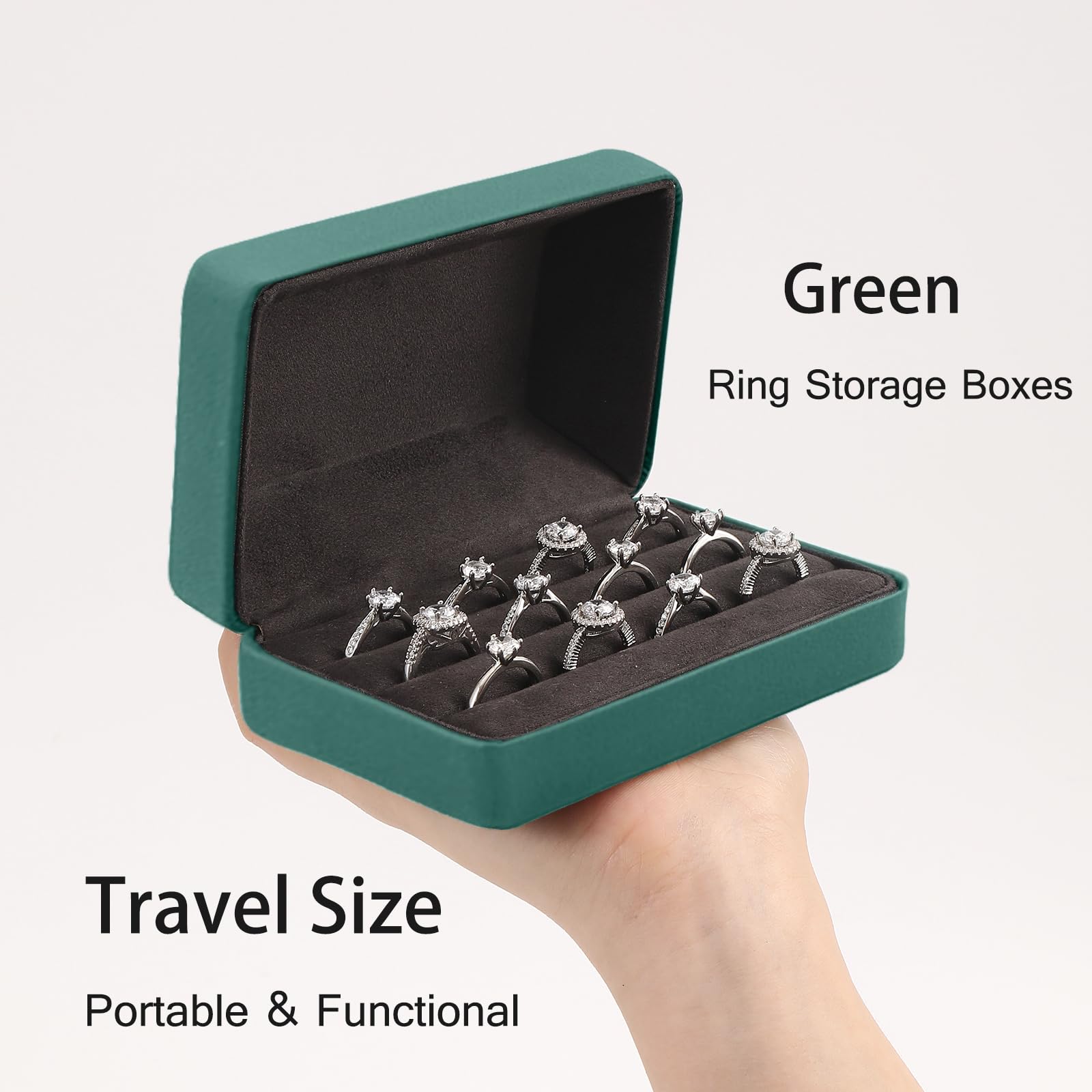 その他 PAIR RINGS JEWELRY BOX Amazon.com: Booinxaa Ring Storage Boxes for Multiple Rings