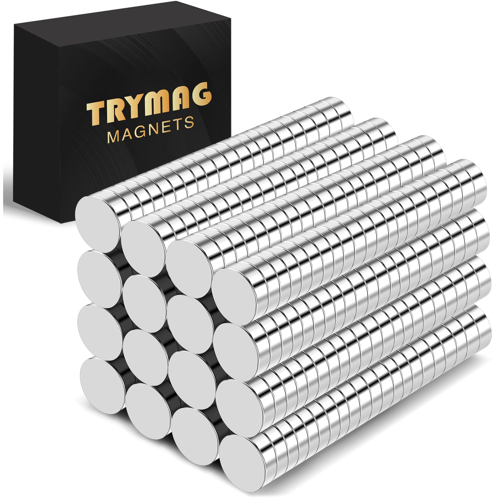 300 Rare Earth Magnets - Strong & Compact -1