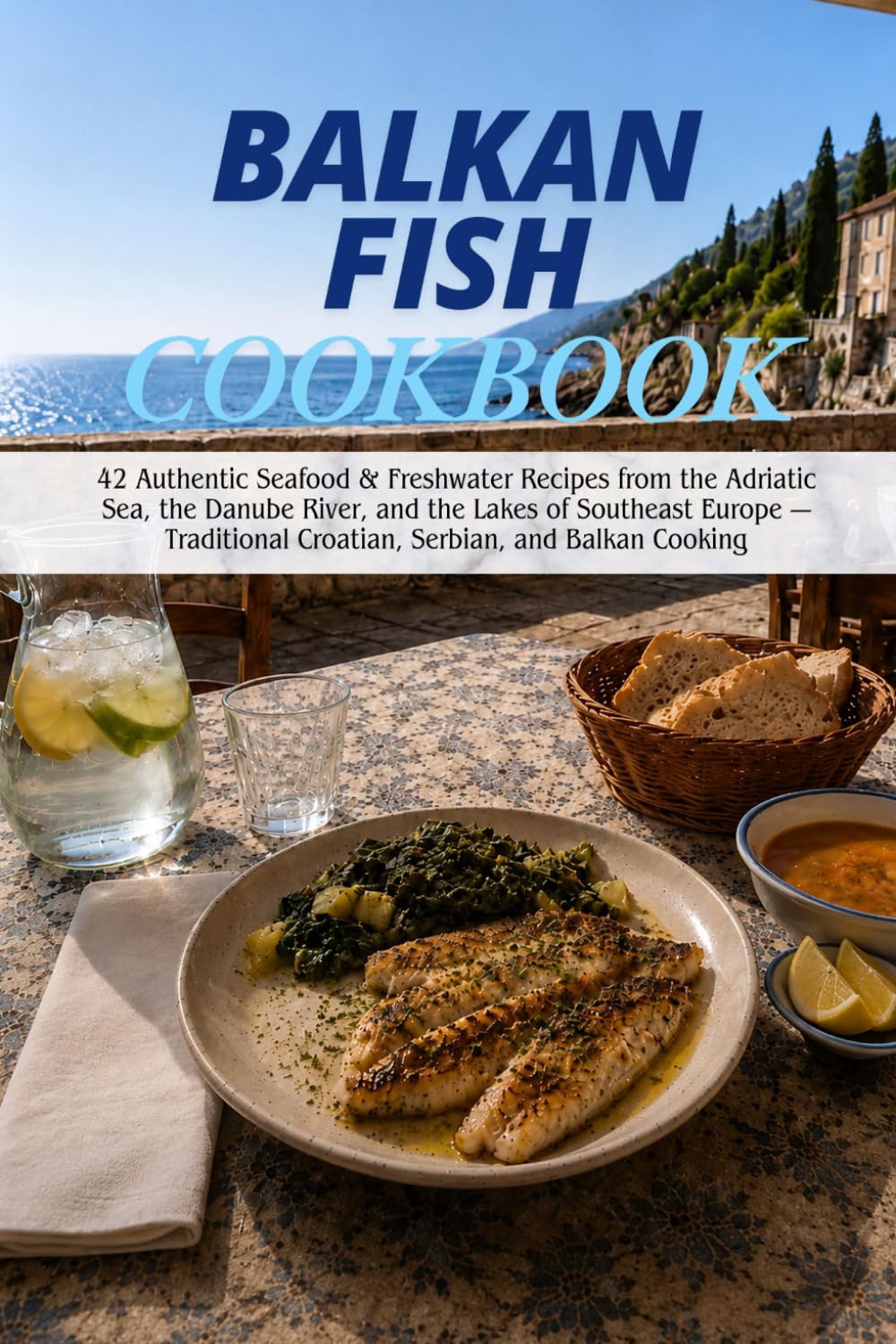 Balkan Fish Cookbook: 42 Authentic Seafood & Freshwater Recipes from the Adriatic Sea, the Danube River, and the Lakes of Southeast Europe — Traditional Croatian, Serbian, and Balkan Cooking