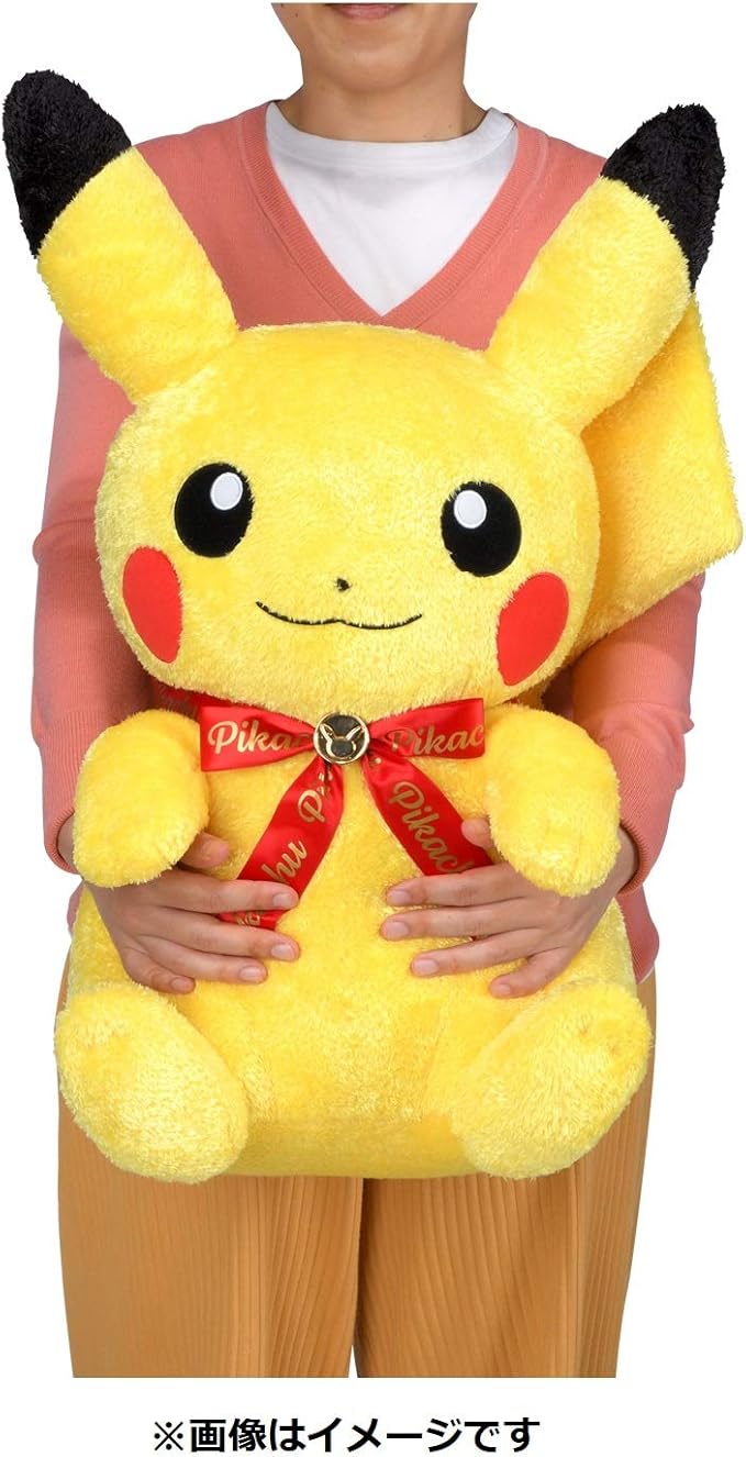 驚きの価格 ポケモンセンターオリジナル ピカチュウ おっきいふわふわぬいぐるみ その他 Labelians Fr