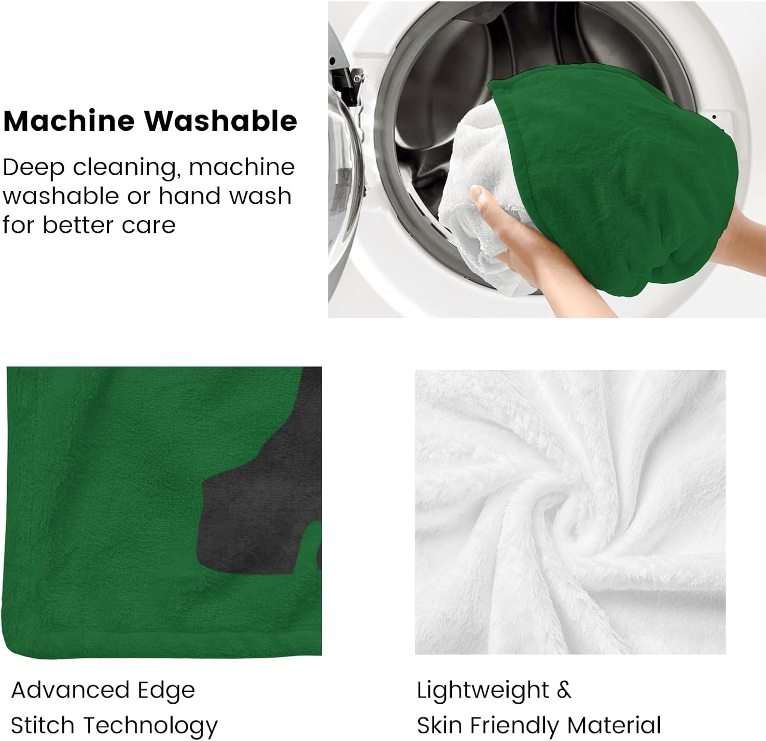 Christmas Black Lab Holiday Dog Personalized Blankets Throw Bed Sofa Couch Blankets Traveling Camping Hiking Soft Cozy 50 x 60 Inch