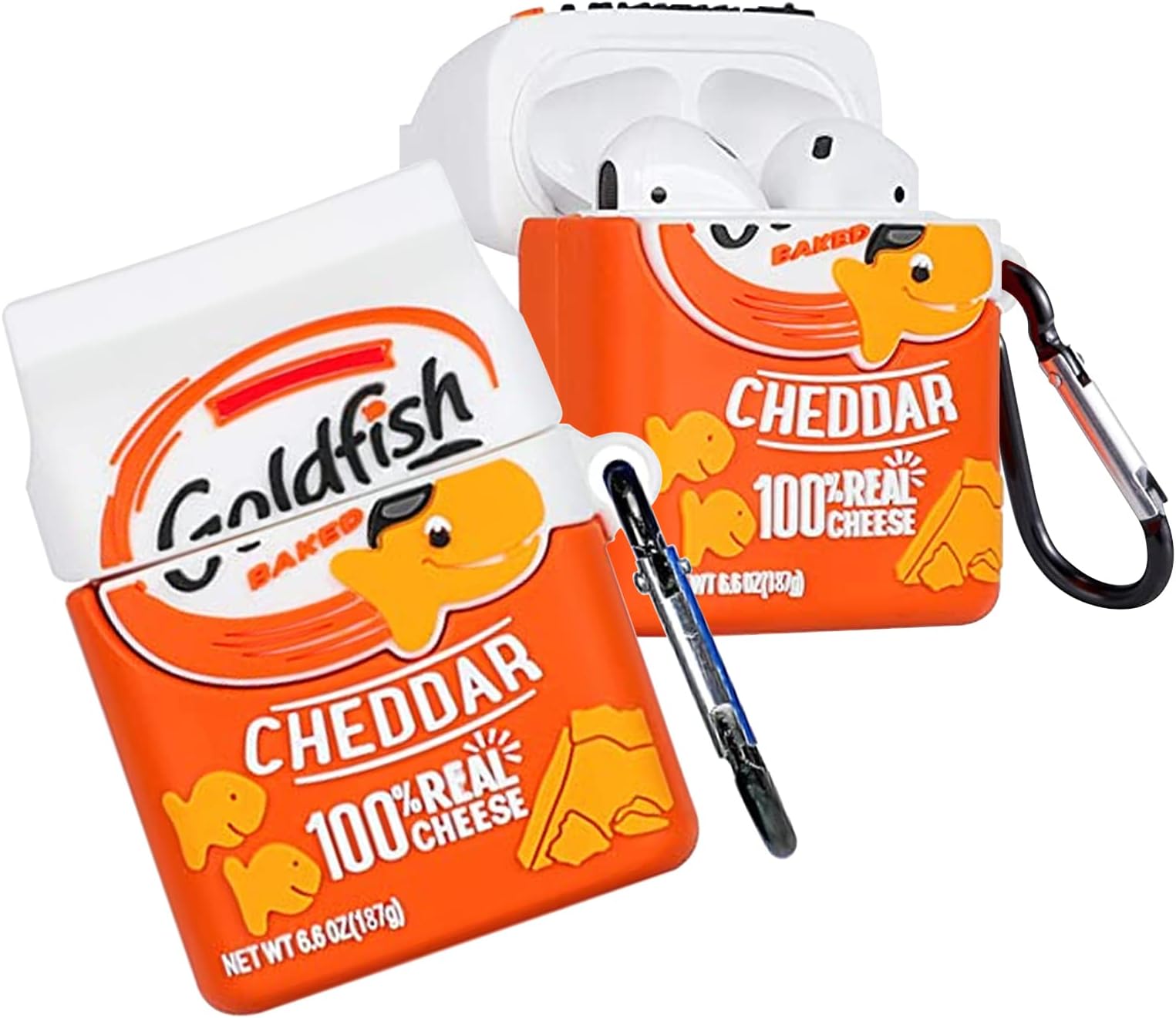 Amazon.com: 3D Silicone AirPods Case, Cartoon Design Protective Cover