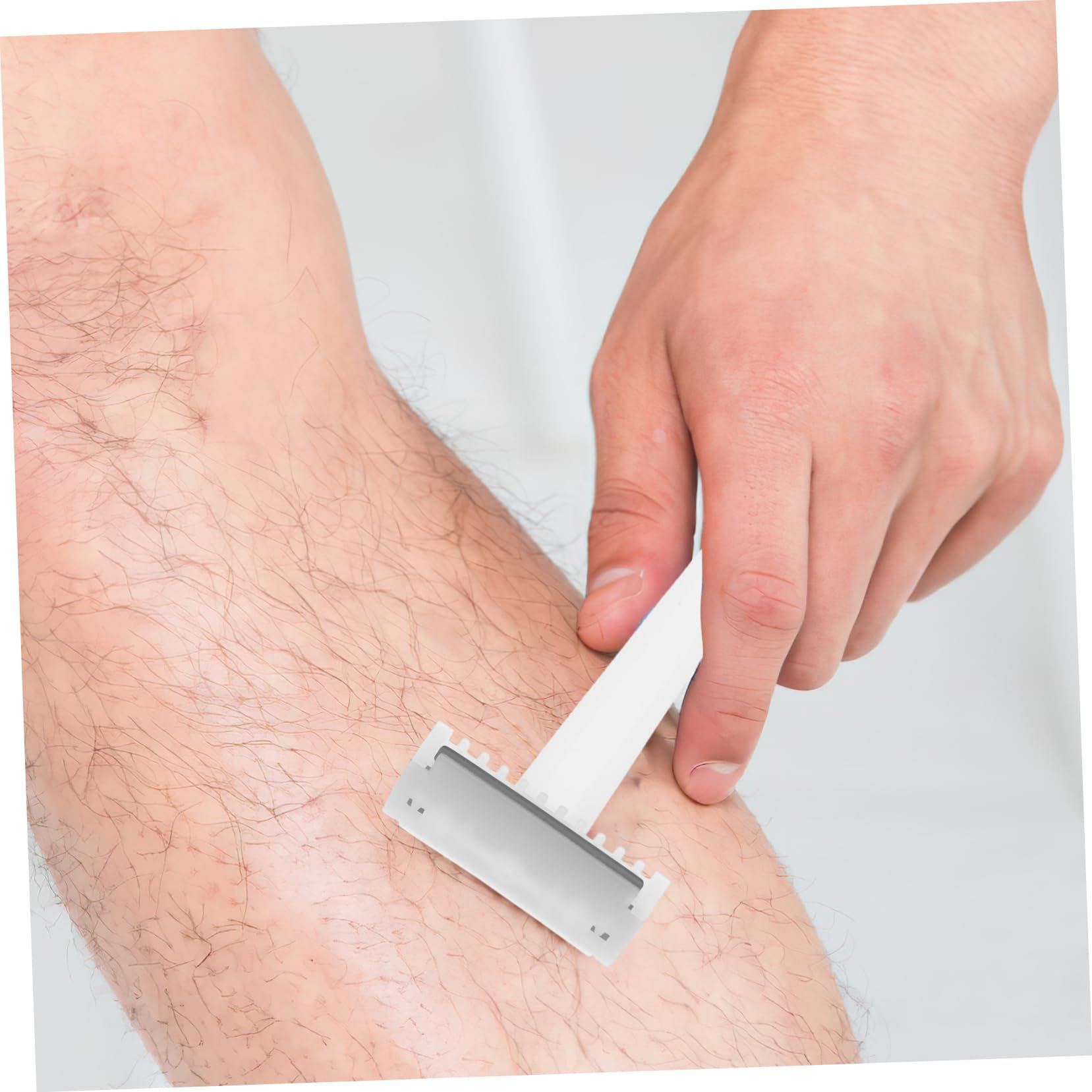 Healeved 10 Pcs Double Blade Hair Removal Shavers Disposable Razors for Women Men Body Hair Trimmer