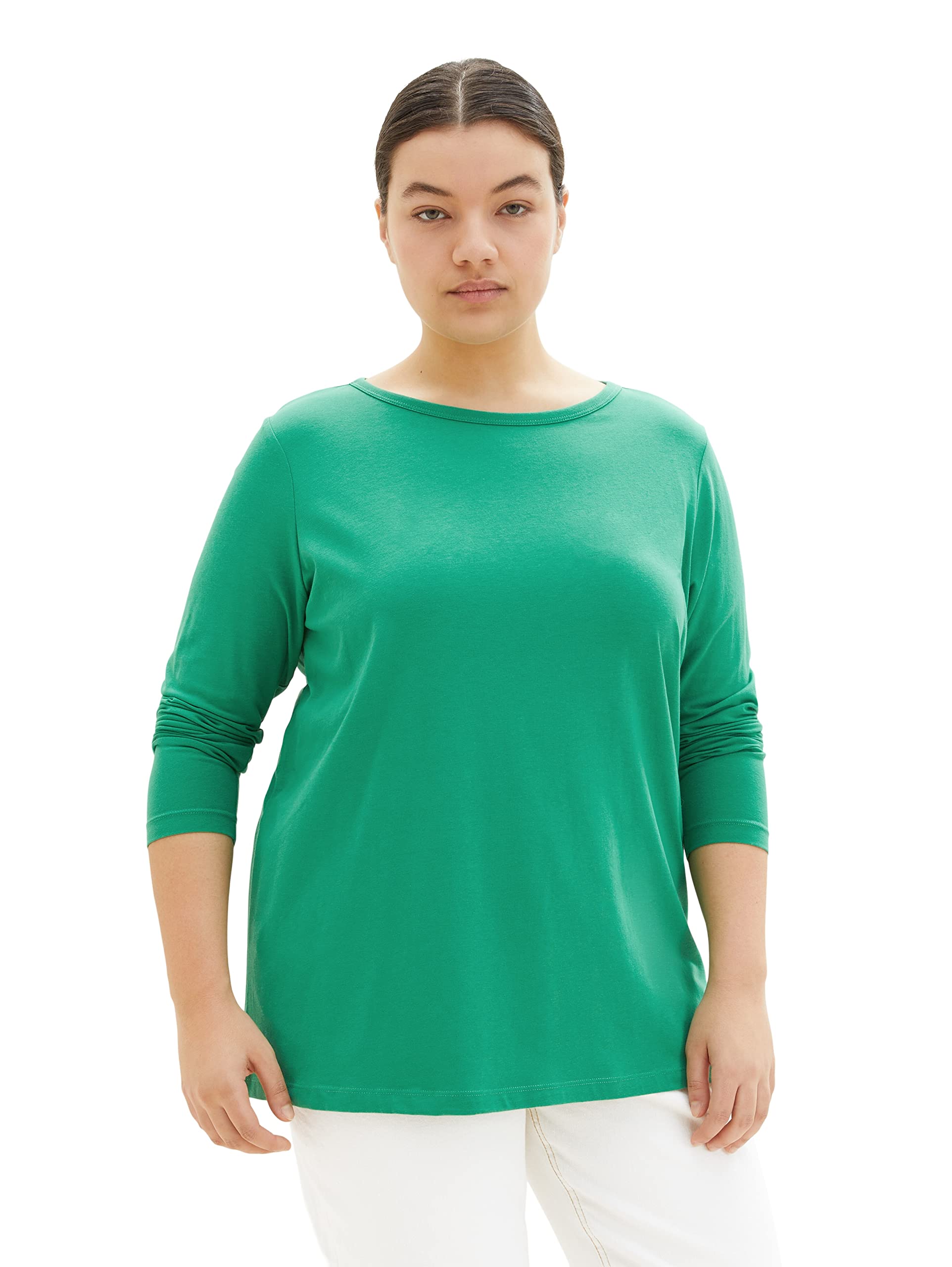 TOM TAILOR Women's 1035927 Long-sleeved T-shirt