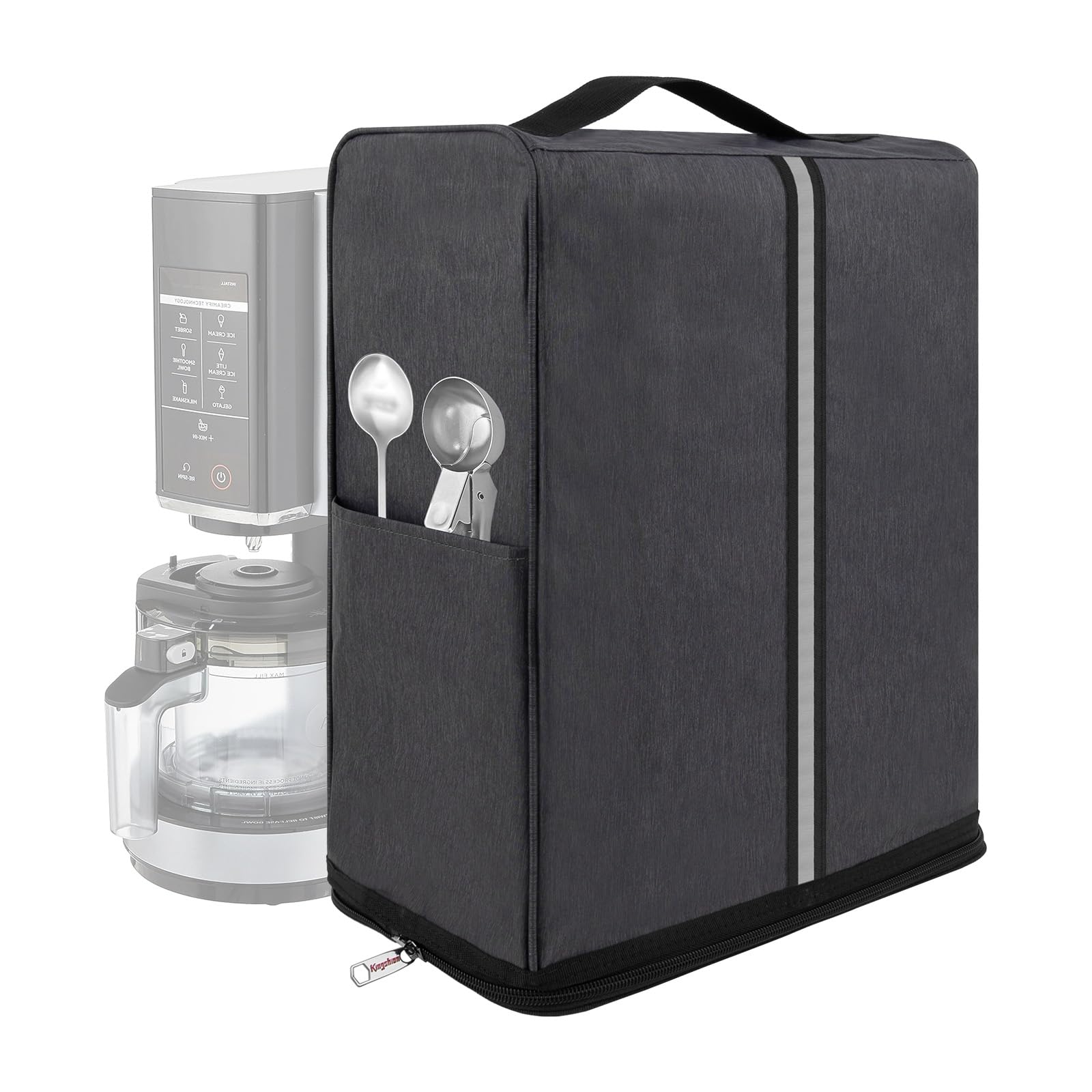 Amazon.com: Kingshion Ice Cream Maker Storage Bag Compatible with