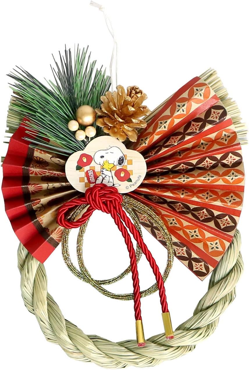 山一商店 豊富な品 正月飾り スヌーピー リース飾り Sp 500