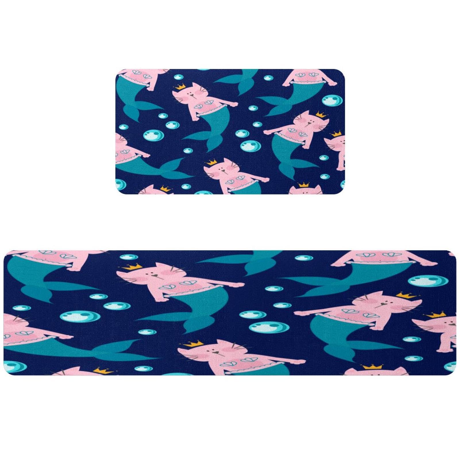 Tapis de cuisine antidérapant et absorbant lot de 2 pour éviter les glissades