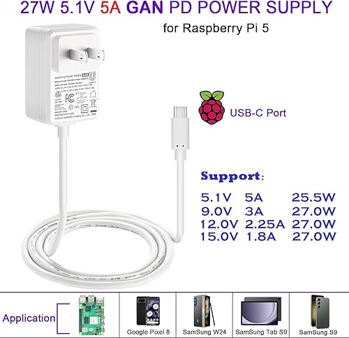 Miniatura 4 de iUniker para Raspberry Pi 5 Starter Kit Extreme - (8 GB de RAM - Edición de almacenamiento de 128 GB)..