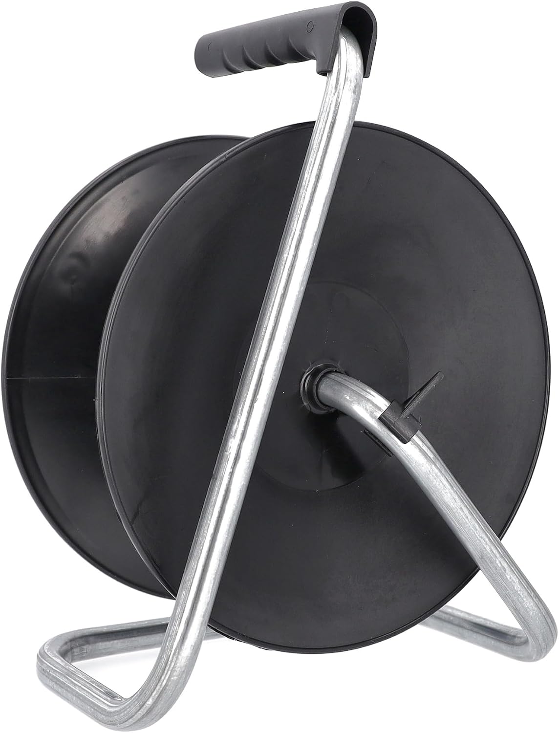 as – Schwabe 12110 230 mm Diameter Empty Storage Reel - Black
