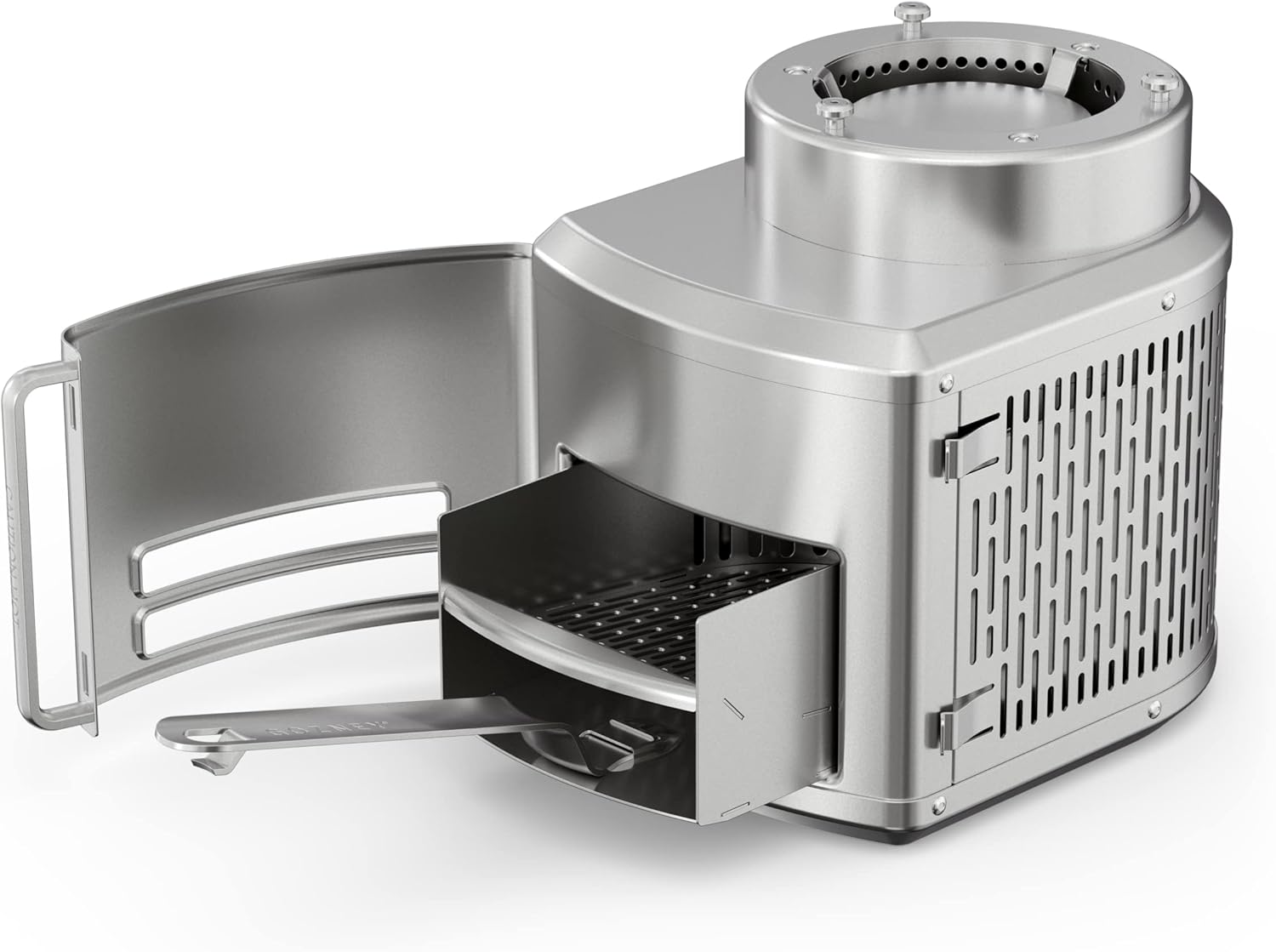 Gozney Roccbox - Quemador de lea 2.0 desmontable para Roccbox, cambia entre madera o gas