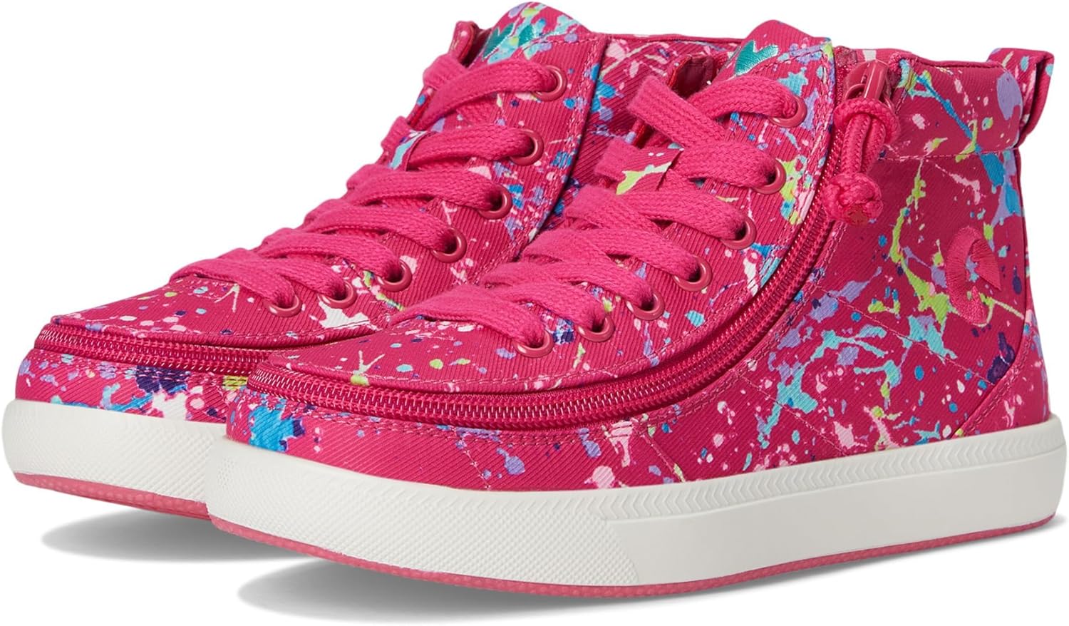 BILLY Footwear Kids Classic DR High II High Tops for Toddlers  Canvas Upper  Lace-Up Closure  TPR Outsole