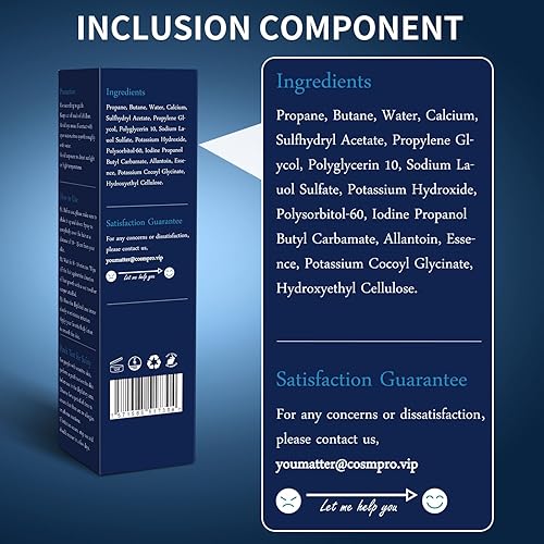 Miniatura 5 de Espuma en aerosol de depilación para hombres, crema depilatoria sin irritación, depiladora segura para axilas masculinas, pecho, espalda, piernas,