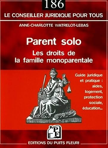 PARENT SOLO. LES DROITS DE LA FAMILLE MONOPARENTALE. GUIDE JURIDIQUE ET PRATIQUE: LES DROITS DE LA FAMILLE MONOPARENTALE