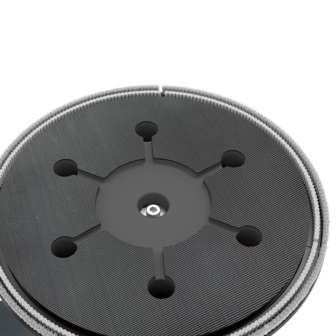 MENZER Levigatrice a Collo Lungo LHS 225 VARIO con Tecnica Telescopica, per una Levigatura Quasi Priva di Polvere, incluso Set di Dischi Abrasivi Ultranet