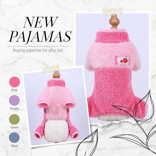 Miniatura 2 de Suéteres para perros, pijamas para cachorros, suéteres para perros pequeños, hembra, ropa de invierno para mascotas, para Chihuahua, Yorkie, clima