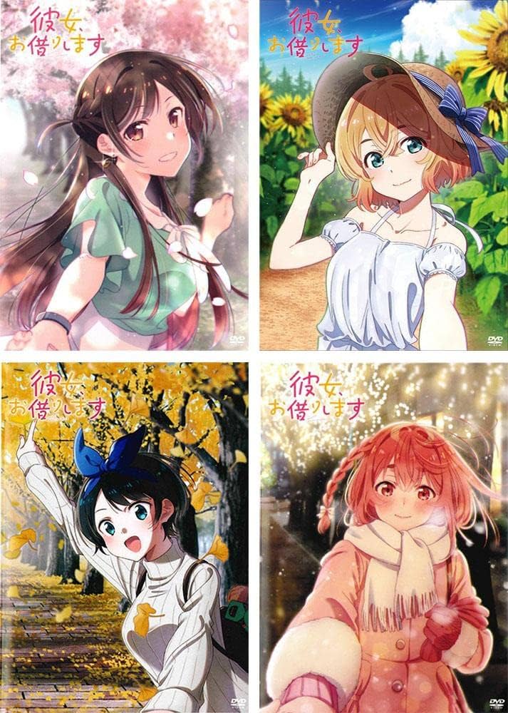 Amazon.co.jp: 彼女、お借りします [レンタル落ち] 全4巻セット