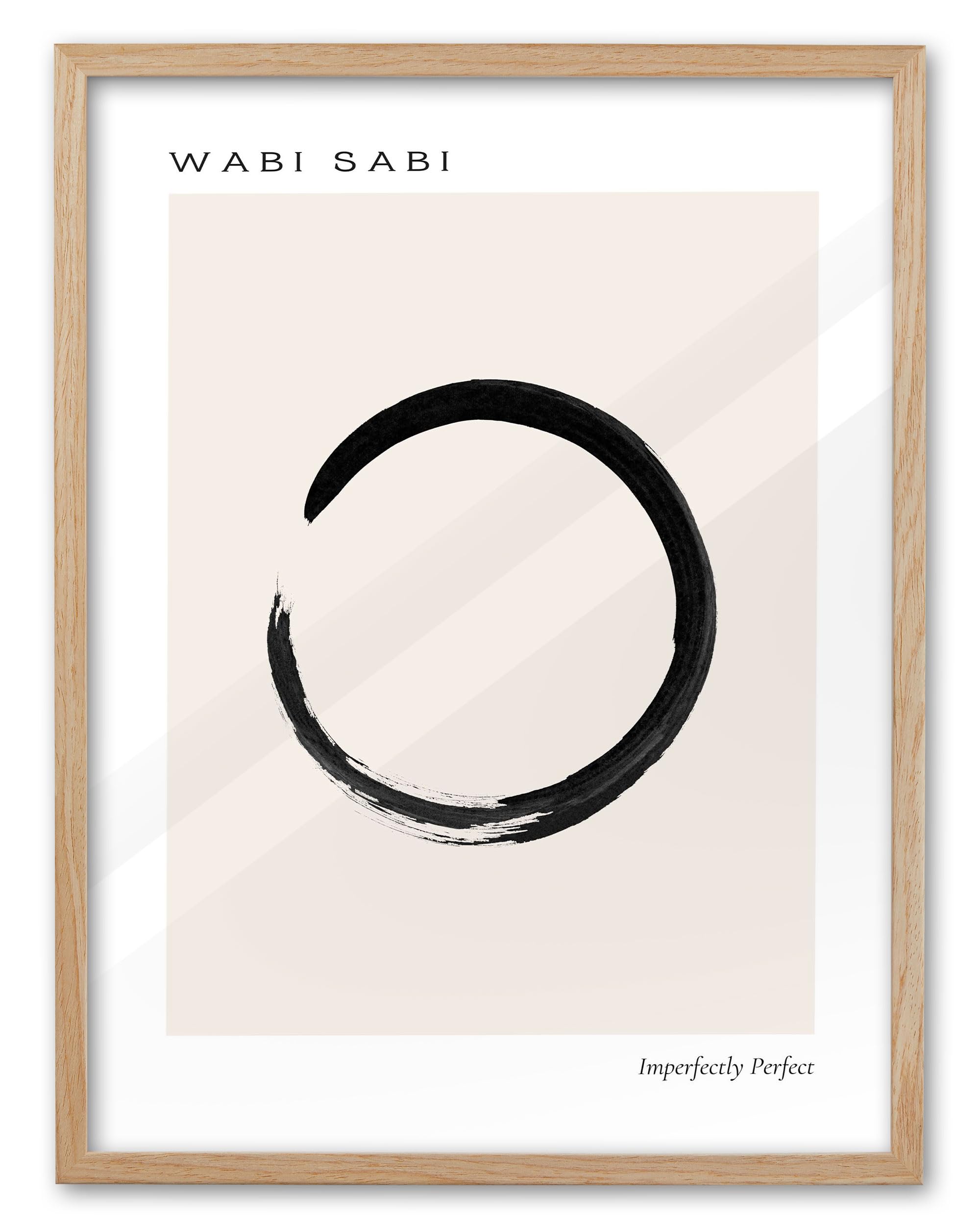 Amazon.com: EcoHest Framed Wall Art Zen Buddhism Wabi Sabi