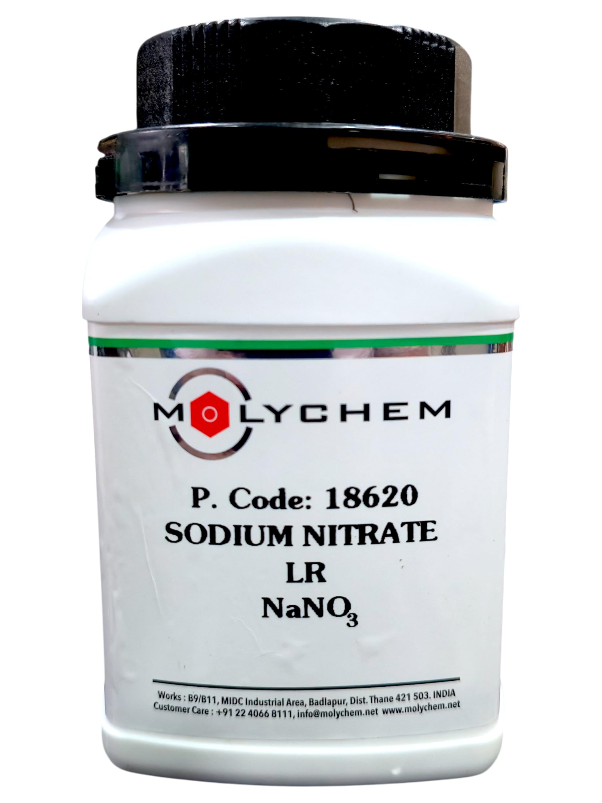 MOLYCHEM SODIUM NITRATE LR 500GMS CAS NO 7631-99-4 Molecular Formula: NANO3, Storage: Room Temperature, Shelf Life: 60 Months, for lab and industrial use-image-24