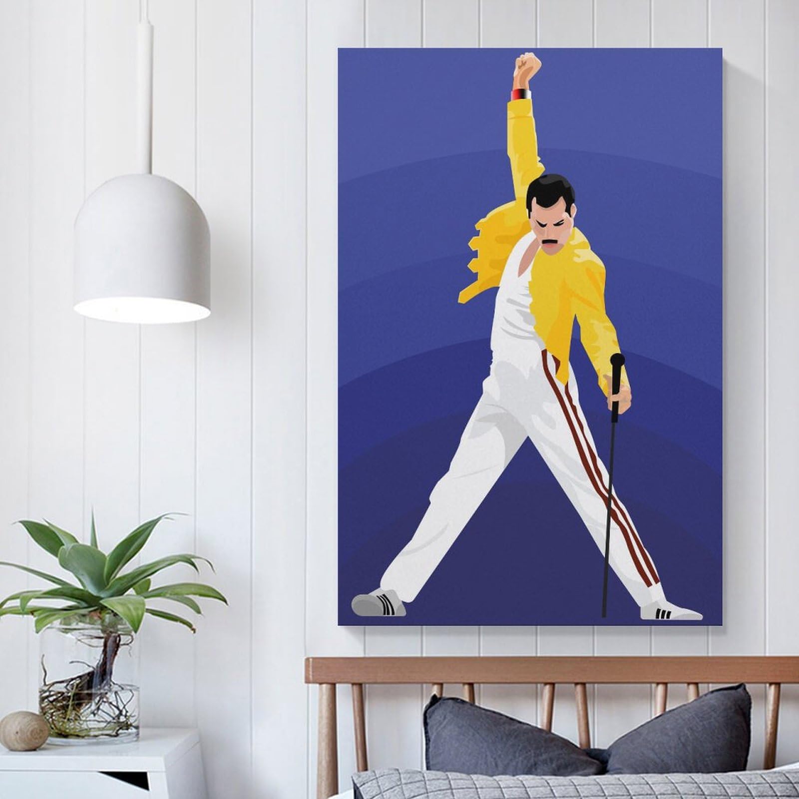 Amazon.co.jp: フレディマーキュリー音楽壁の絵ポスター バスルーム