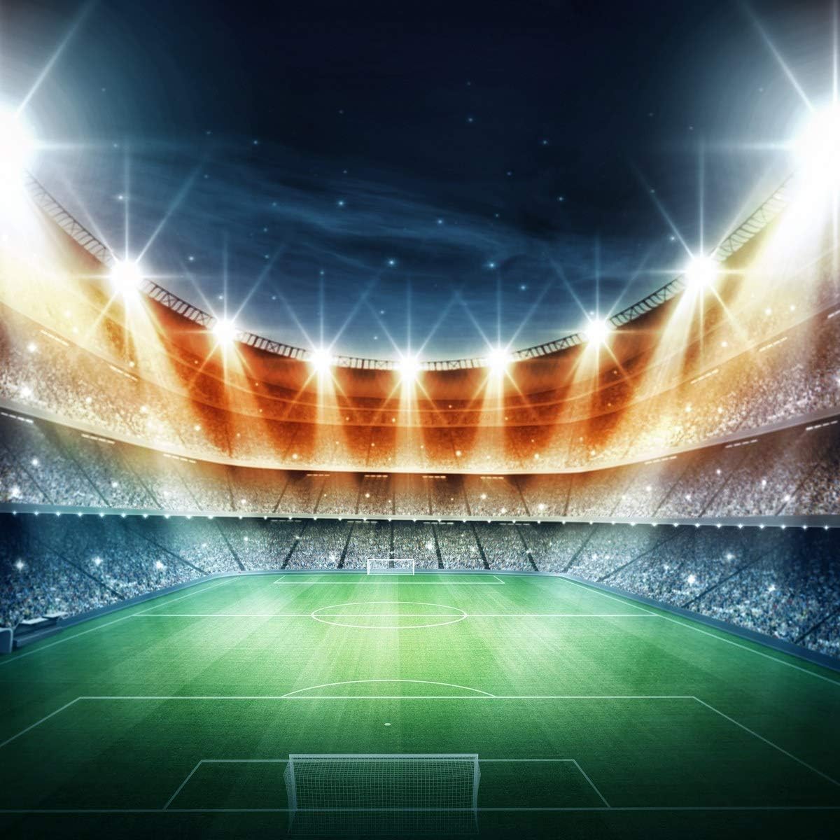 Arazzo da Parete Campo da Calcio 240x260 cm Arazzo Extra GrandeStadio Arazzi Morbido Tessuto in Microfibra Decorazione per Camera da Letto Soggiorno, dormitorio a-3597