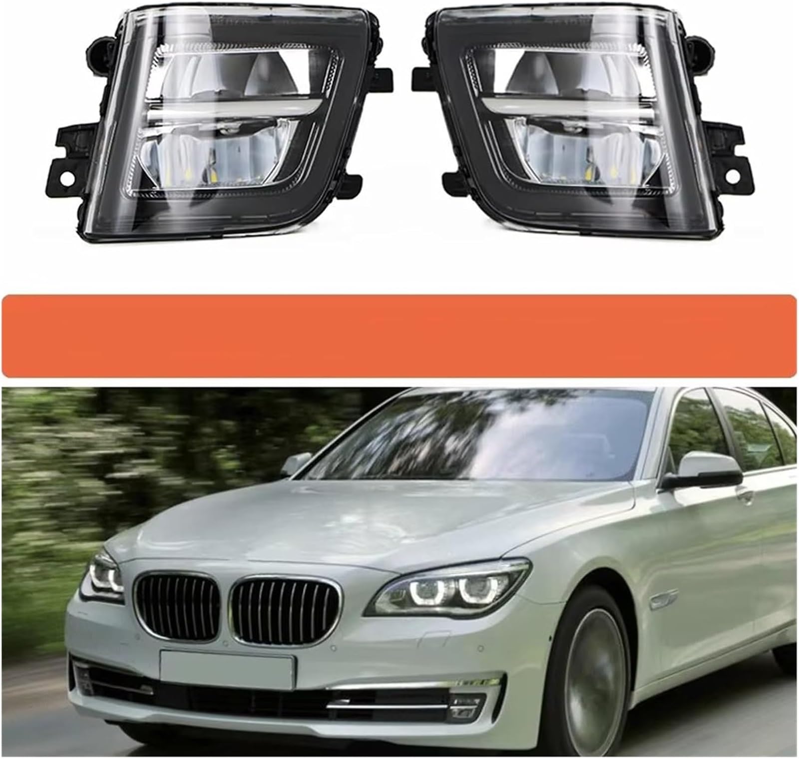 Luce per auto Gruppo ottico anteriore per BMW Per Serie 7 F01 F02 F03 730i 740i 750i 760i fendinebbia Fendinebbia Faro(L)