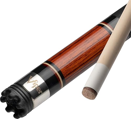 Miniatura 3 de Viper Naturals - Taco de billarpiscina, 2 piezas, 58 pulgadas, madera de cerezo