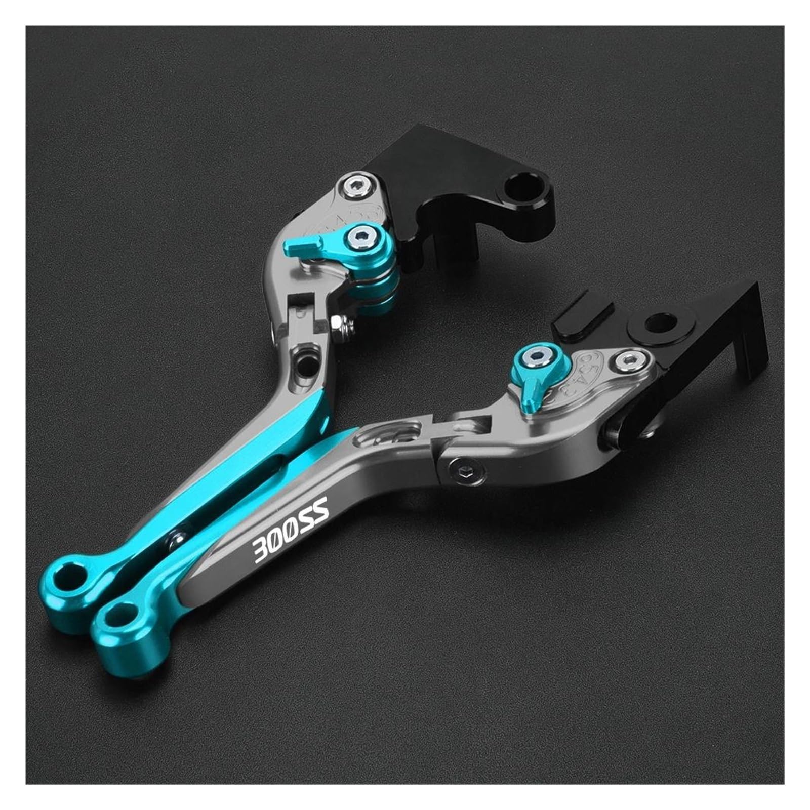 Levier de frein et d'embrayage CFMOTO 300 SS 2022-2026 poignées noir S-06