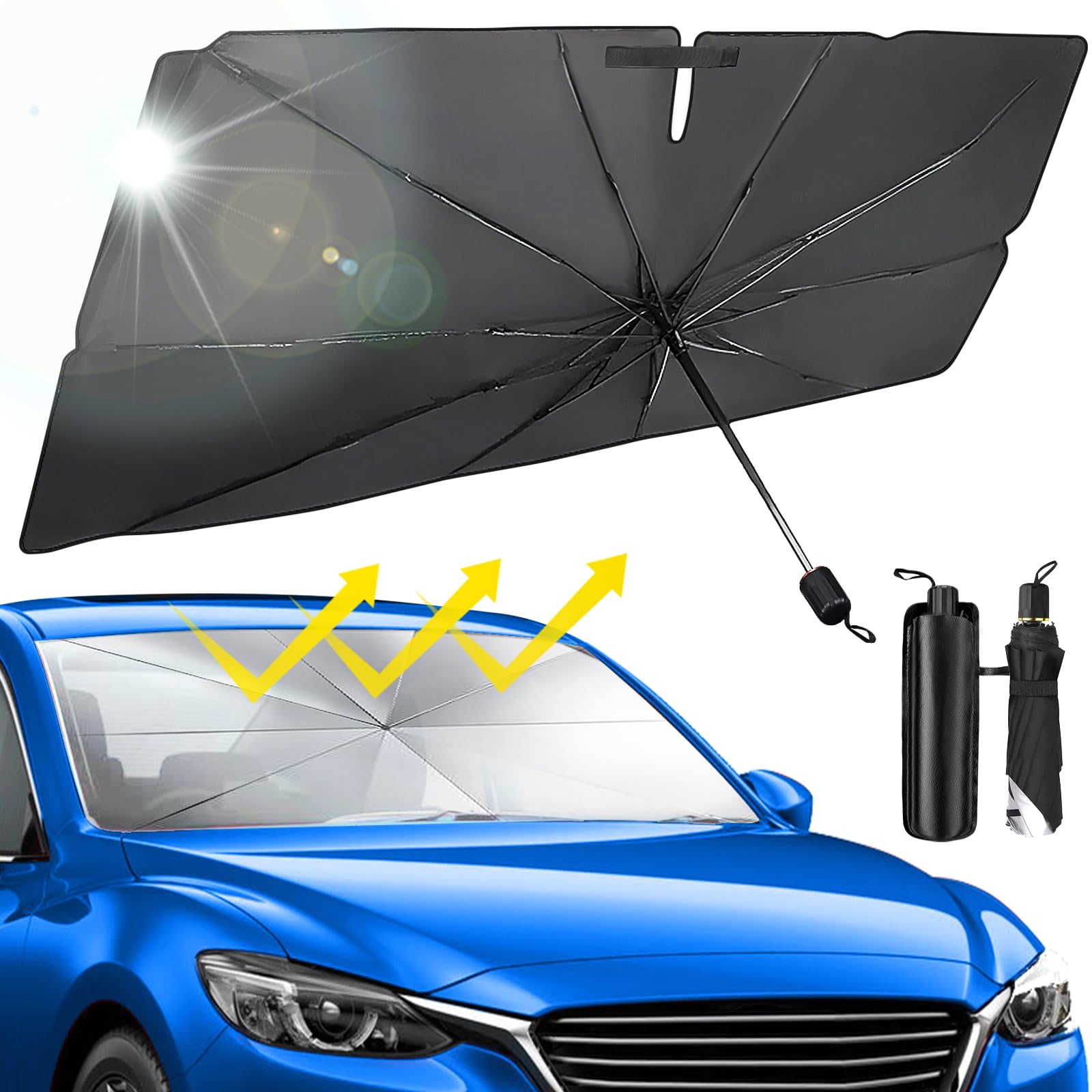 pare-soleil voiture pare-brise universel – Image 1