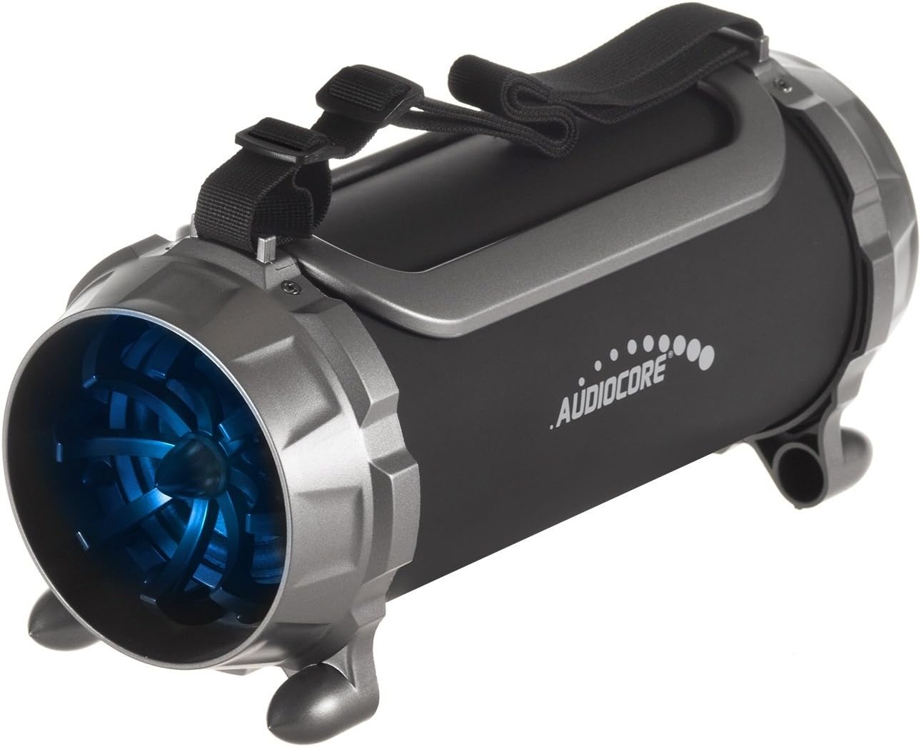 AudiocoreAC890 Bazooka Bluetooth Speakers 2000mAh FM Radio Mp3 Player MicroSD Battery Portable Bazooka (PMPO 100W)