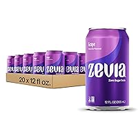 Vista 23 de Zevia Soda sin calorías, paquete variado nostálgico, 12 onzas líquidas (paquete de 20)