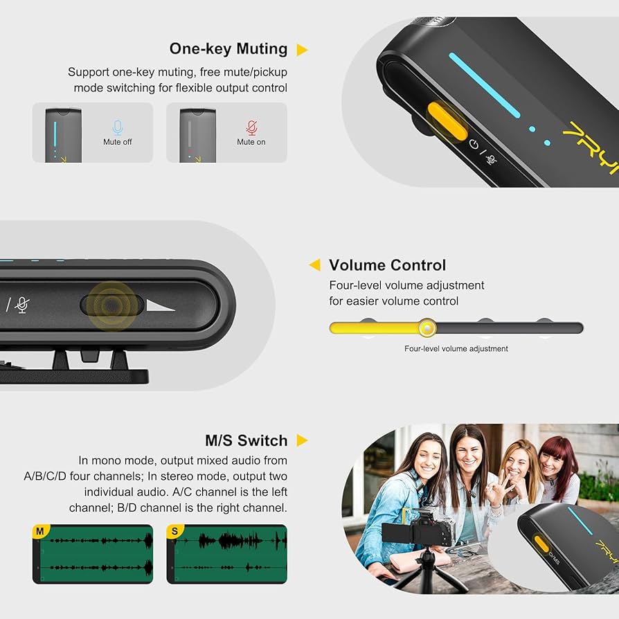 Amazon.co.jp: ALXFFBN iRay DW40 4チャンネル ミニマイク