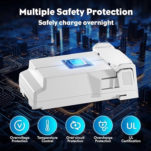 Miniatura 4 de Batería de vuelo inteligente de la serie Mini 3 Plus para DJI Mini 3Mini 3 Pro, 3850mAh 47 minutos de tiempo de vuelo (batería mini serie 3* 1)