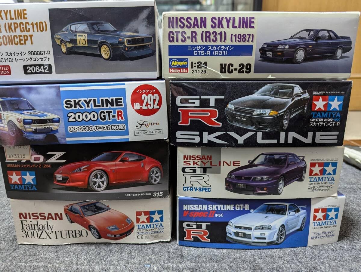 フジミ　1/24 車のプラモデル10点セット　④ フジミ 1/24 車のプラモデル10点セット ④