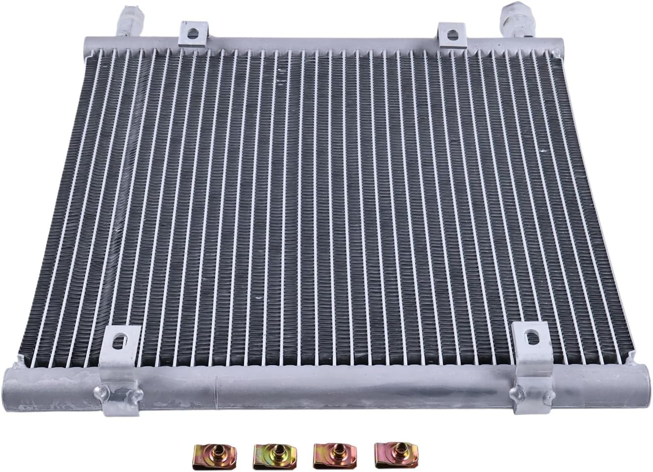 A/C Condenser T2055-72220 Compatible for Kubota Tractor B3000 B3030 L3430 L4330 L4630 L5030 Excavator KX161-3S U45-3S U45S