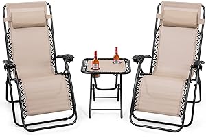 GoPlus Zero Gravity Chair Set
