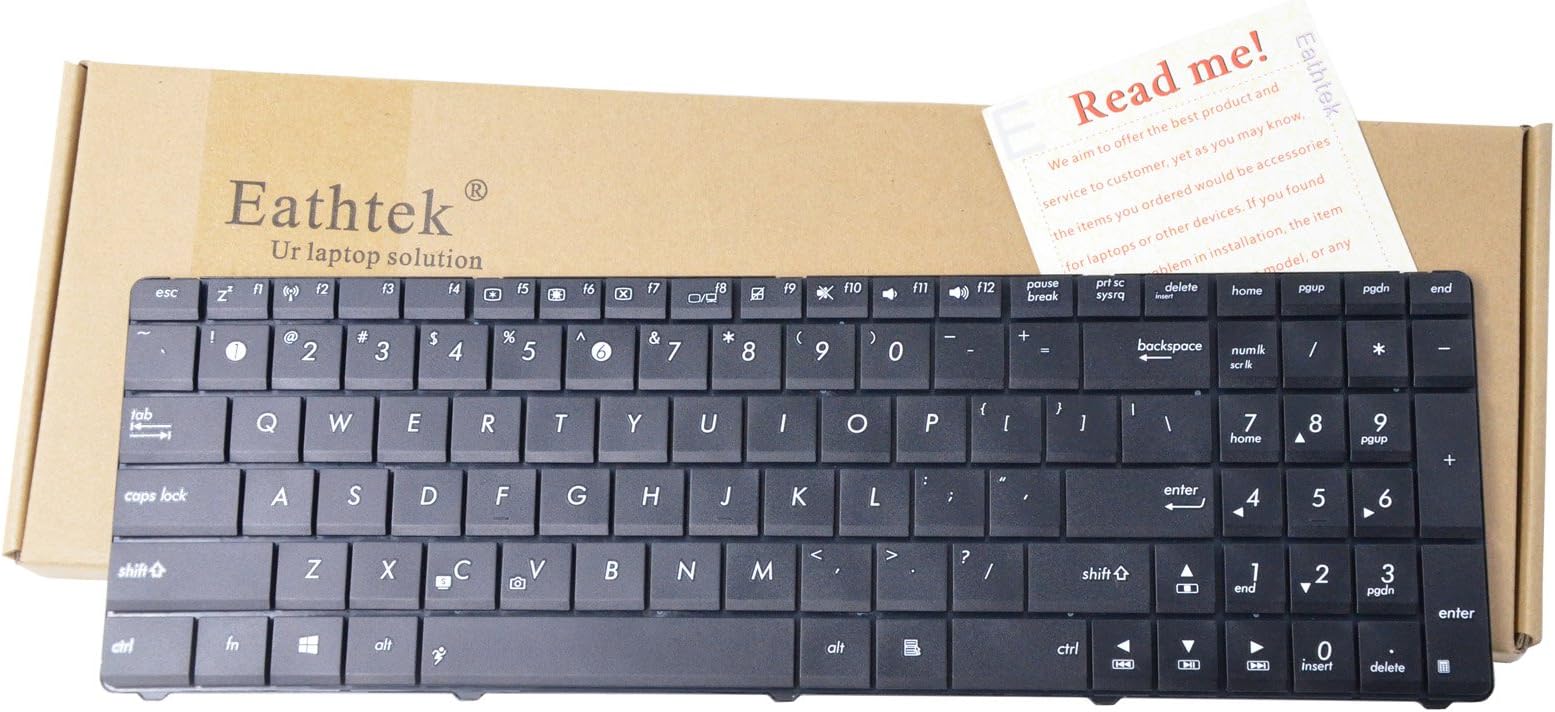 New Laptop Keyboard without Frame for Asus N50 N53S N53SV N55SF K50 K52F K53S K53SV K72F X53B X53S series