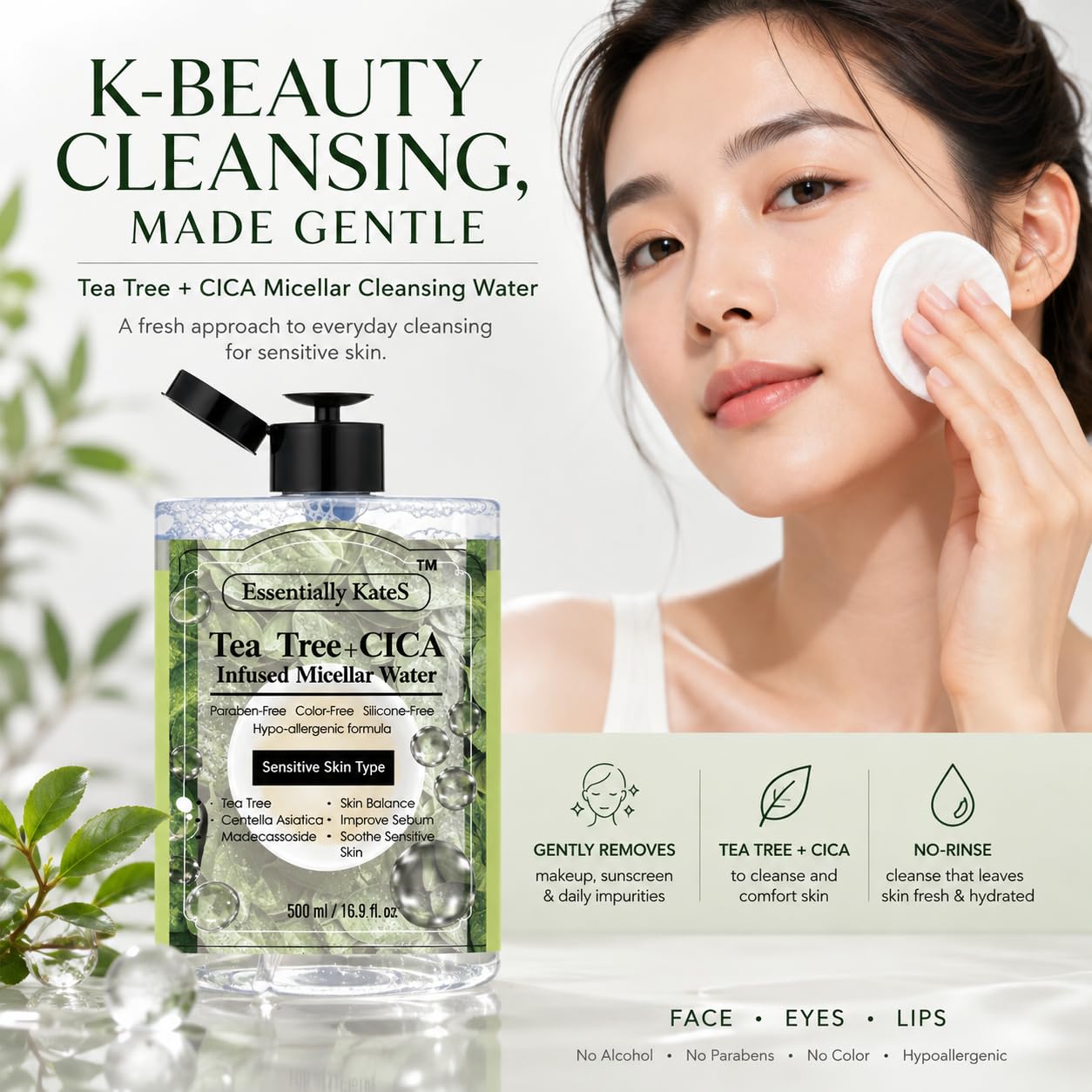 Essentially KateS Micellar Water - Gentle Makeup Remover -2 Essentially KateS Micellar Water - Gentle Makeup Remover -2
