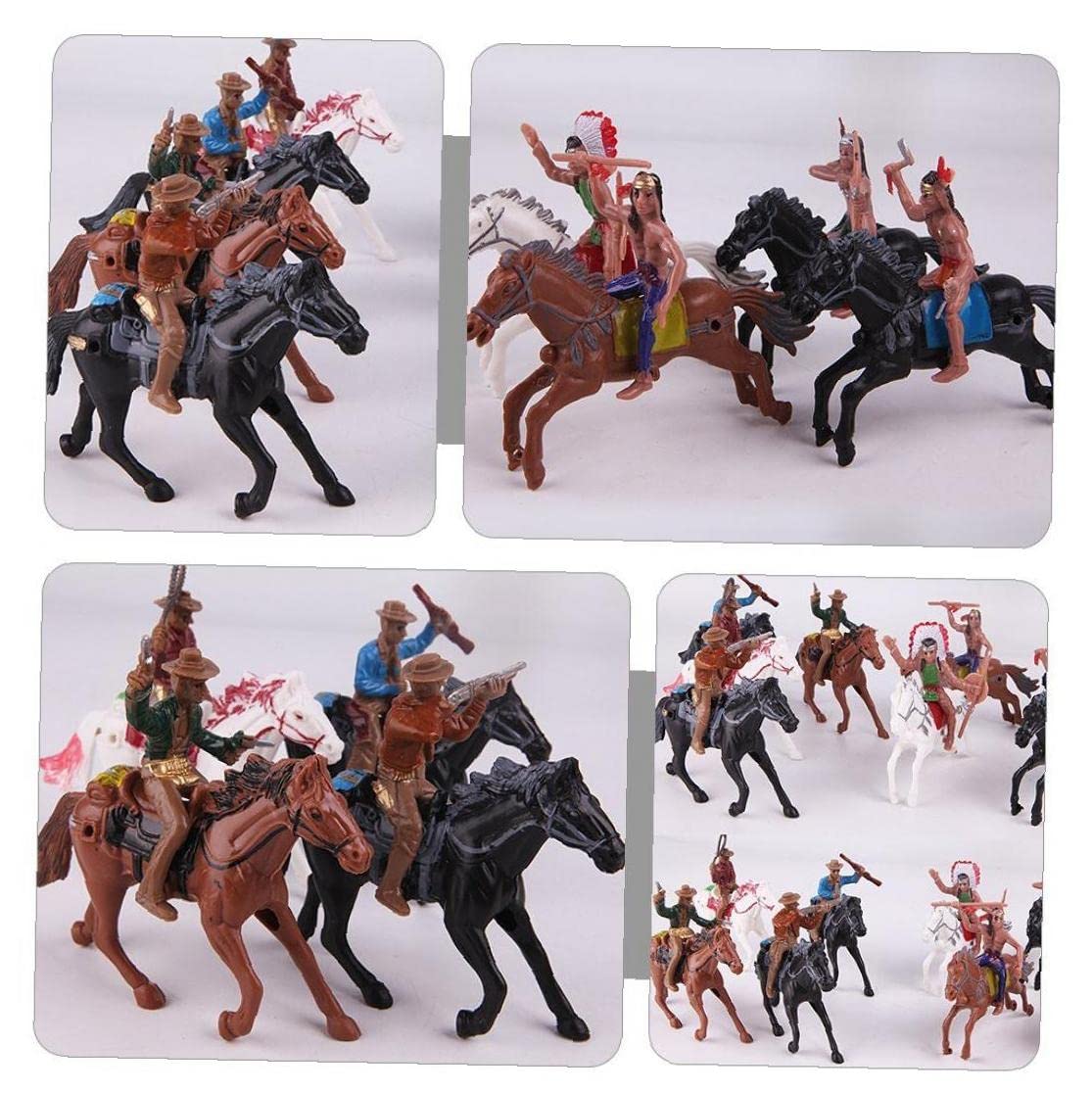 アメリカ　USA アンティーク　レトロ　フィギュア　馬　カウボーイ アメリカ USA アンティーク レトロ フィギュア 馬 カウボーイ 美術品