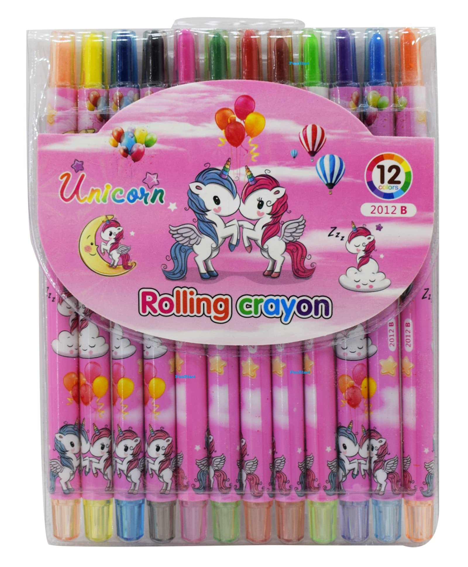 FunBlast Crayons for Kids, Crayon Set for Kids, Coloring Kit for Kids, Crayon Colour Set for Kids, Crayons Kit for Kids - Stationary Items – Birthday Return Gifts for Kids – Assorted Color (B0B1YJZ56S) Amazon Price History, Amazon Price Tracker