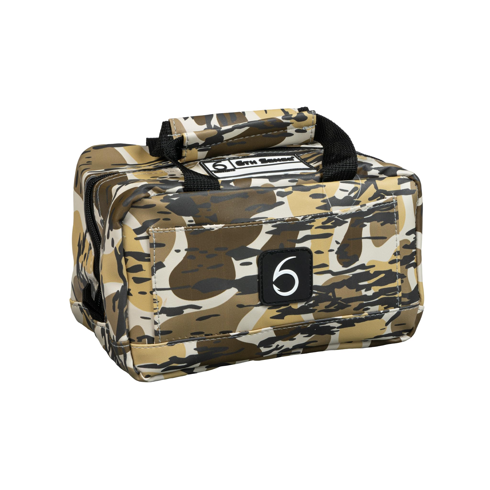 6th Sense – Bait Bag Fishing Tackle Storage Organizer, Water-Resistant Bag | Water-Resistant Fabric, Dual-Zipper Pulls, Reinforced Grab Handles, Top