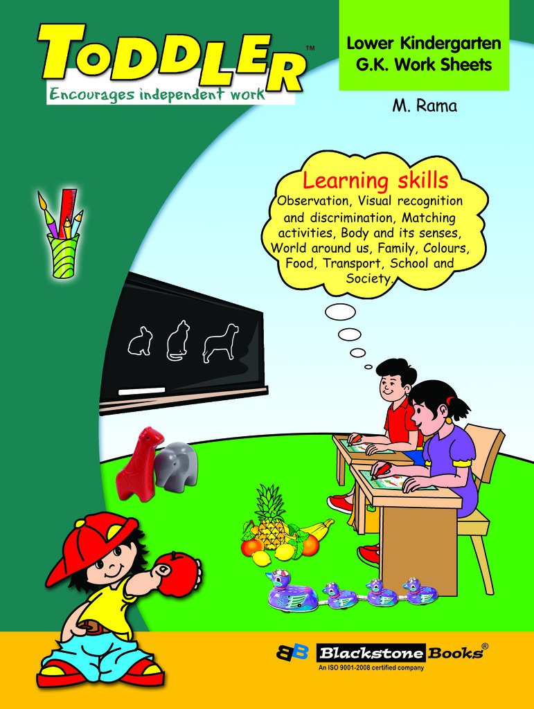 TODDLER - LKG - GK WORKSHEETS - Blackstone Books