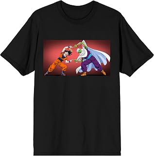 Dragon Ball Z Goku and Piccolo Fusion Black Graphic Tee