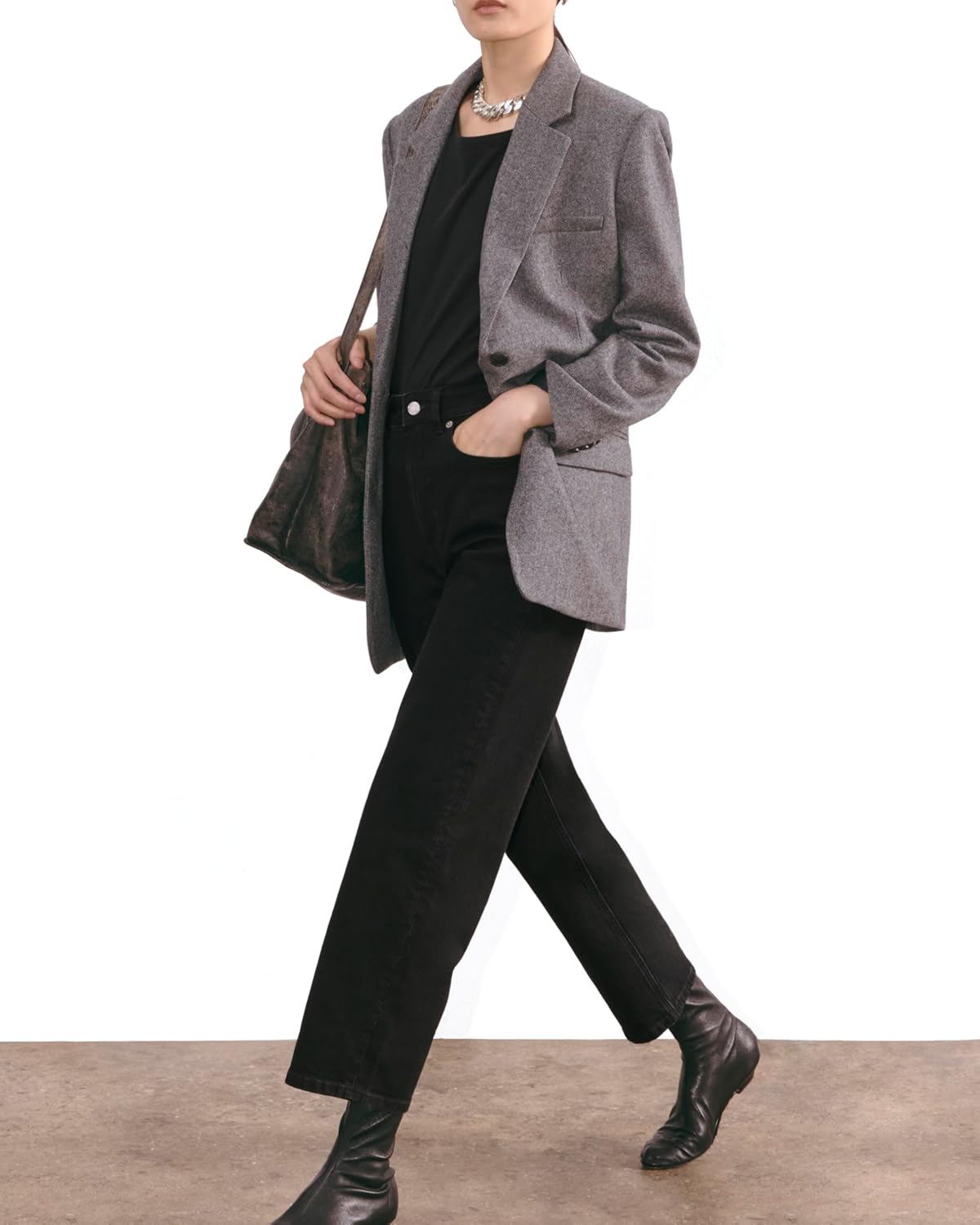 Everlane Women's Way-High Hourglass Jean High-Rise Straight Leg Denim - Image 3