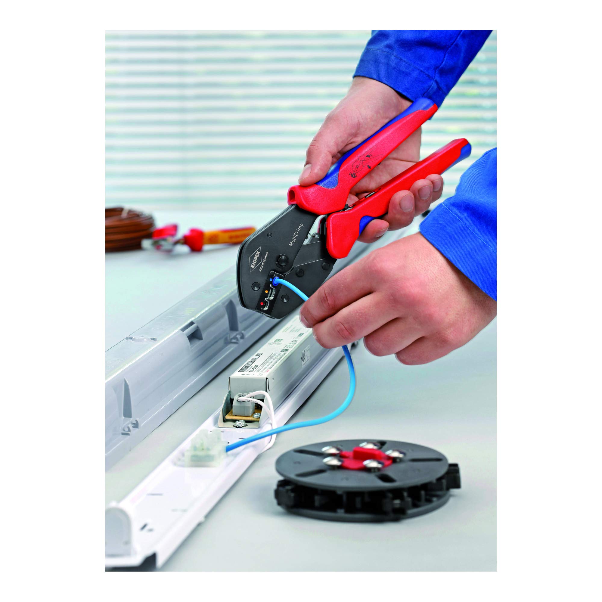KNIPEX Matryca zagniatająca dla nieizolowanych złączy kablowych, 97 39 13