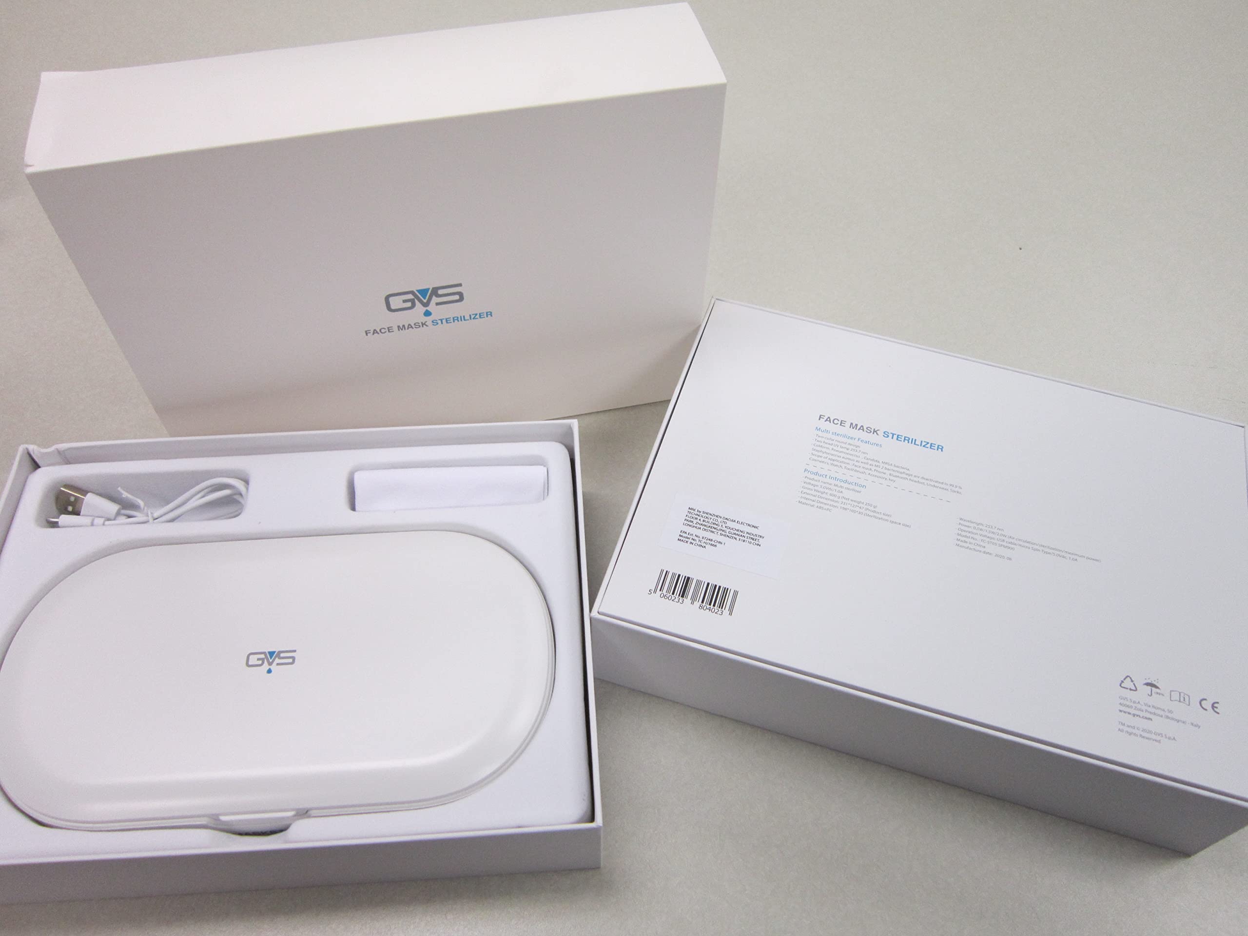 GVS SPM900 Esterilizador de mascarillas FFP3