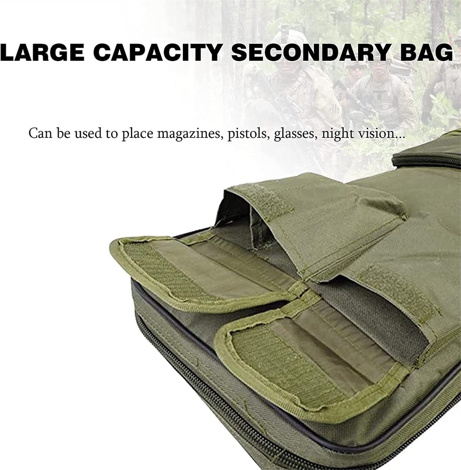 Étuis pour carabines Sac à Dos pour Carabine Sac à Carabine Étui de Rangement pour Carabine Militaire Étui pour Carabine Sac Tactique pour Pistolet en Tissu Oxford Étui pour Fusil
