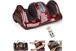 H&B Luxuries Shiatsu Foot Massager Machine with Remote