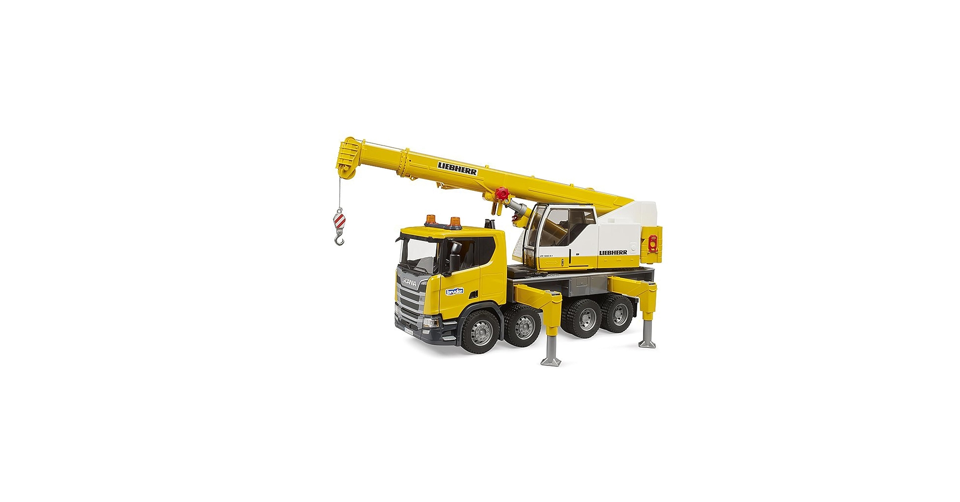 ブルーダー　MACK LIEBHERR クレーン Bruder 02818 Mack Granite Liebherr Crane Truck 28.12.10